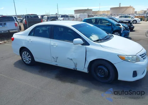2013 Toyota Corolla Le/Le Special Edition from USA, damaged, VIN 2T1BU4EE0DC017157